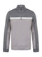 Mens Ex Ben Sherman Sport Half Zip Sweatshirt Jumper Blue Grey