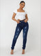 Ladies Dakota Skinny Fit Stretch Denim Ripped Jeans