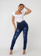 Ladies Dakota Skinny Fit Stretch Denim Ripped Jeans