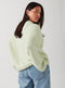 Ladies Crew Neck Knitted Sweater