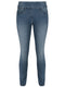 Ladies Rivers Comfort Skinny Jean Dark Blue