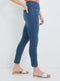 Ladies Rivers Comfort Skinny Jean Dark Blue