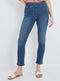 Ladies Rivers Comfort Skinny Jean Dark Blue