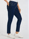 Ladies The SUSIE Slim Leg Jeans Blue Denim Black