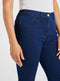 Ladies The SUSIE Slim Leg Jeans Blue Denim Black