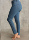 Ladies The SUSIE Slim Leg Jeans Blue Denim Black