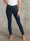 Ladies The SUSIE Slim Leg Jeans Blue Denim Black