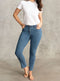 Ladies The SUSIE Slim Leg Jeans Blue Denim Black